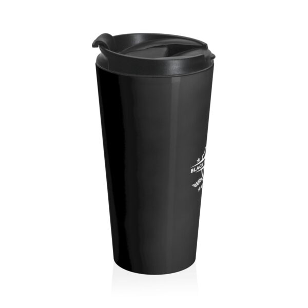 Stainless Steel Travel Mug (black) - Image 3