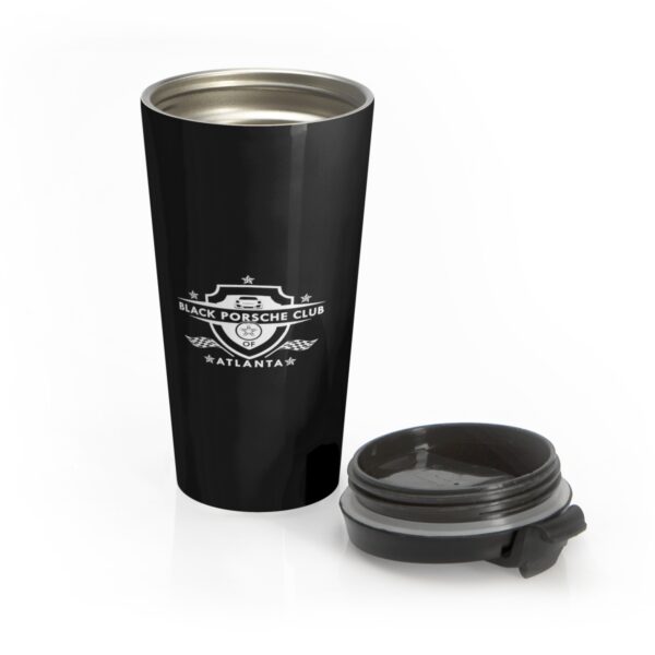 Stainless Steel Travel Mug (black) - Image 5