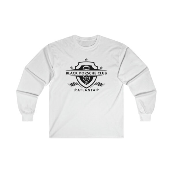 Ultra Cotton Long Sleeve Tee (black logo)