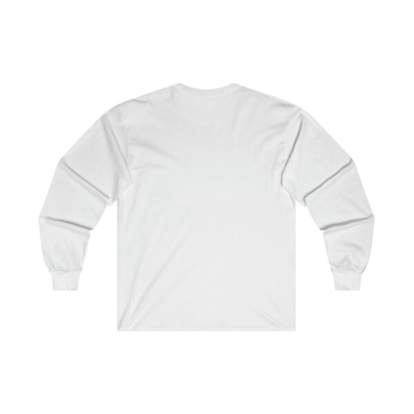 Ultra Cotton Long Sleeve Tee (black logo) - Image 2