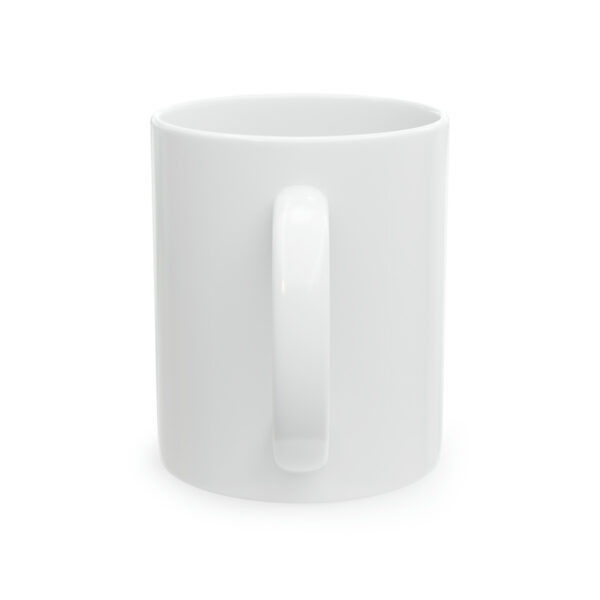 White Ceramic Mug - Image 2