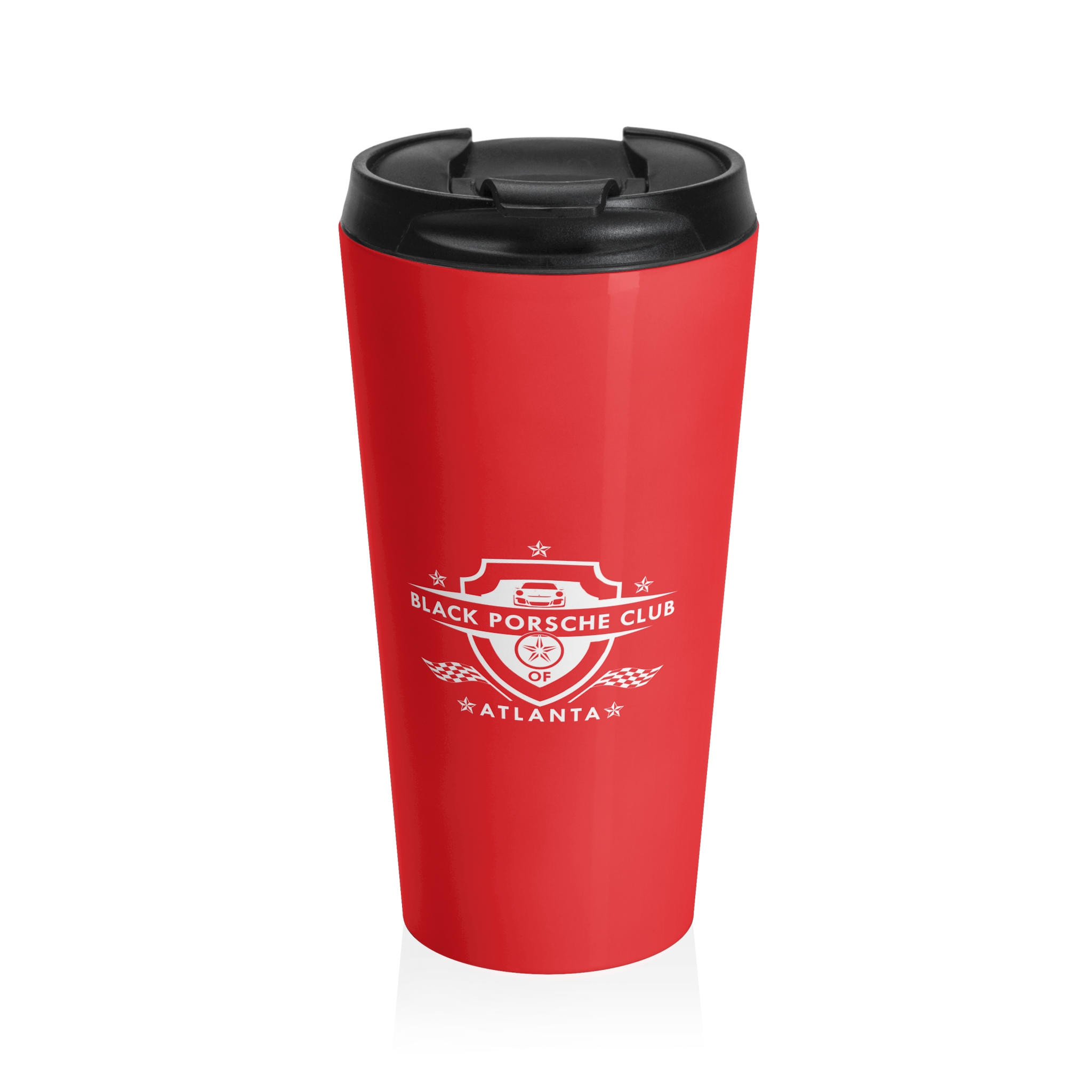 Stainless Steel Travel Mug (red)